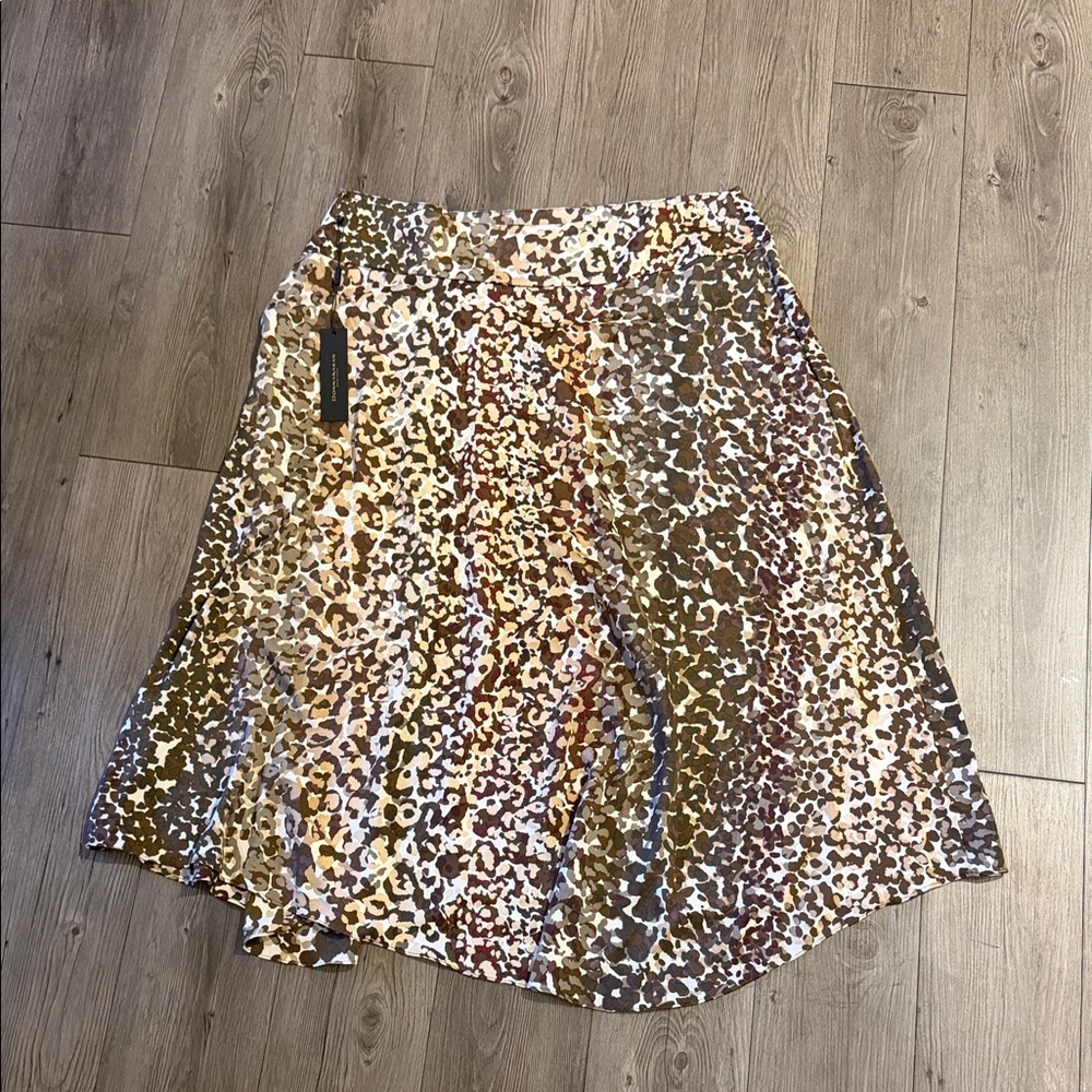 Donna Karan New York Multicolor A-Line Skirt